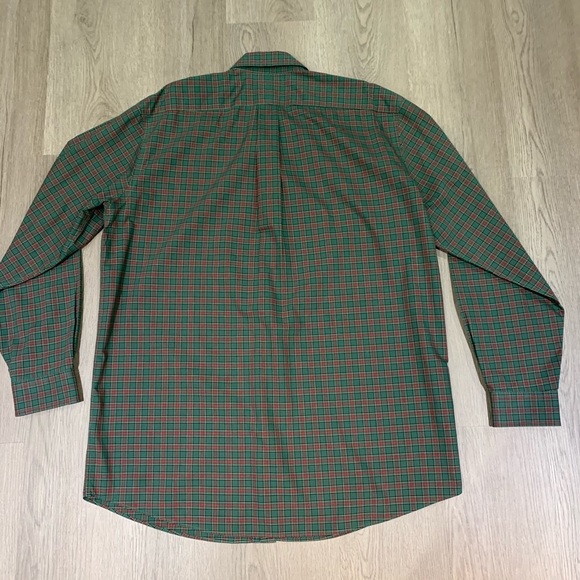 LL Bean Mens Long Sleeve plaid button down Large - Picture 5 of 5